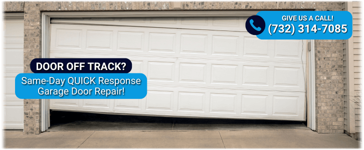 Garage Door Off Track In Brick NJ